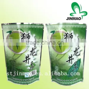 Printed Aluminum Foil Stand Up Pouch For Tea Packaging thumbnail-1