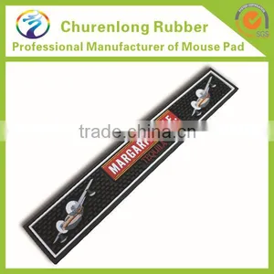 Custom Pvc Black Bar Spill Mat Bar Counter Mat Beer Mat Bar Accessories With Printed Logo thumbnail-6