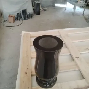 Owinstone-premium Black Naturally Polished Shanxi Black Granite/gabbro All Designs of Vases for Wholesale, Customized Available, Cheap Price thumbnail-3