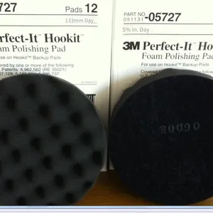 3m 5727 Black Polishing Sponge Ball, 5-inch Wave Polishing Pad thumbnail-3