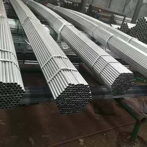 Round Pre Galvanized Steel Pipe for Fence Steel Post thumbnail-3
