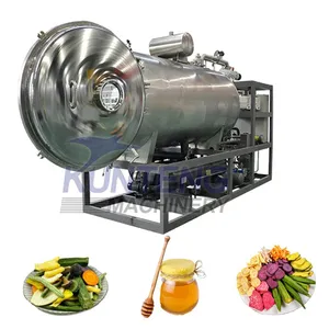 Vacuum Whey Powder Petals Garlic Dairy Products Honey Industrial Freeze Dryer Lyophilizer thumbnail-1
