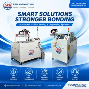 AB Polyurethane Potting Machine 2K DOS Mixing Machine ab Glue Dot Dispenser Machine thumbnail-2