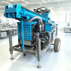 50-180 Meter Small Trailer Type Drilling Machine for Sale thumbnail-3