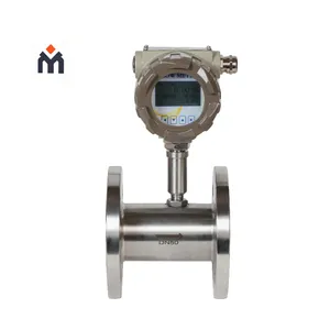 Pulse / 4-20mA Liquid Diesel Fuel Oil Turbine Flow Meter Flowmeter thumbnail-5