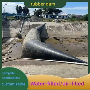 Inflatable Rubber Dam Single Anchor Type Flexible Water Retaining Weir For River Control thumbnail-3