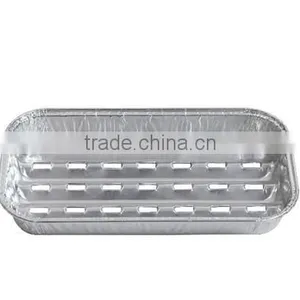 Small Size Aluminium Grill Pan, Barbecue Pan thumbnail-1