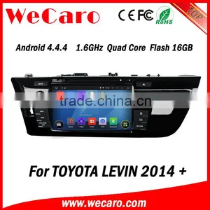 Wecaro Android 4.4.4 Car Dvd Player Quad Core for Toyota Levin Android Car Dvd Audio System GPS 2014 2015 thumbnail-1