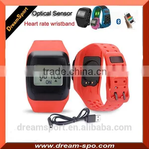 Built-in Bluetooth Heart Rate Band Optical Green Light Pulse Watch Smart Bluetooth Wrist Watch DSO thumbnail-1