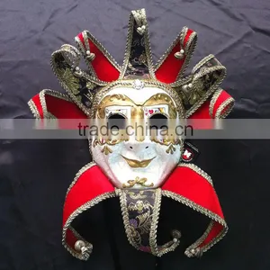 Factory Supply Christmas Carnival Venice Funny Masquerade Mask Charming Full Face Glitter Party Mask thumbnail-3