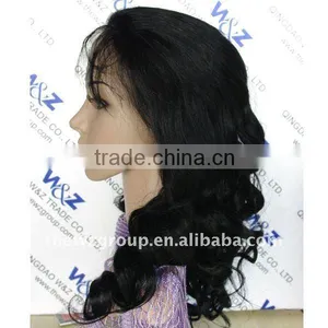 Super Quality Silk Top Full Lace Wigs,20inch,Color ,straight Hair,Indian Hair thumbnail-1