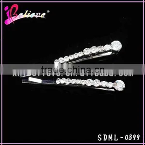 Crystal Fake Wholesale Jewelry Rhinestone Hair Pins for Girls Hair Accessories thumbnail-4