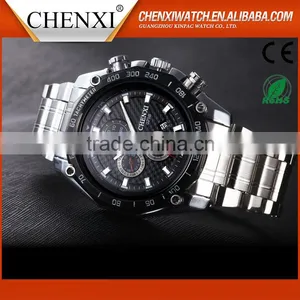 Top Quality Promotional Day/Date Fashion Japan Quartz Watch thumbnail-3