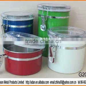 4Pcs Color Canister Set thumbnail-1