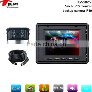 RV-5005V 5 Inch Reversing Camera System With Night Vision Camera& 5" LCD Monitor thumbnail-1