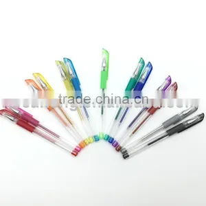 Coloring Pens, Glitter Color Gel Pen, Multicolor Gel Pen With Comfortable Grip thumbnail-1