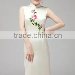 Hot New Fashion Embroidered Dress Handmade Embroidery Made in China thumbnail-1