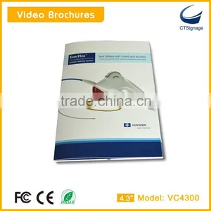 4.3 Inch Lcd Video Brochure With Customized Design for Promotion/advertiisng/gift/education thumbnail-2