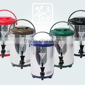 Insulated Tea Bucket / Tea Barrel (Stainless Steel) thumbnail-1
