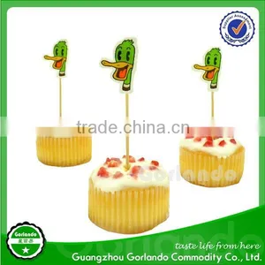 Duck Printing Wooden Cocktail Toothpick Flags thumbnail-1