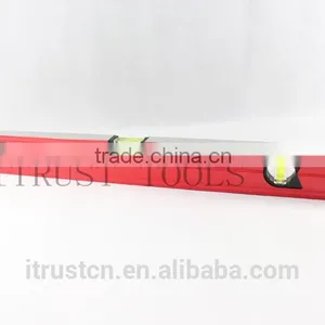 Red Aluminium Spirit Level With and Good Bubble MT2048 thumbnail-2