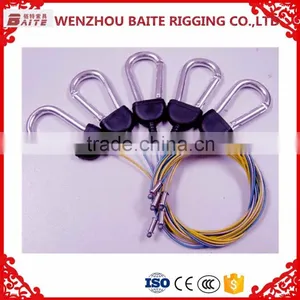 2016 Hot Carabiner Wire for Sports and Climbing Purple thumbnail-1