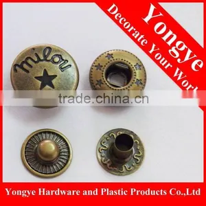 Brass Press Stud Button thumbnail-1