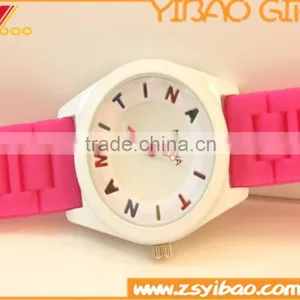 Delicate Candy Color Fashion Silicone Watch thumbnail-4