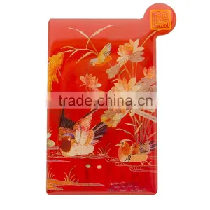 [National Museum of History] Mandarin Duck Fashion Easy-Taking Square Pocket Mirror thumbnail-1