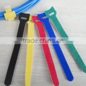 Colored Double Side Back to Back Hook and Loop Cable Ties thumbnail-5