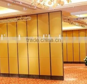 Aluminium Movable Partition Wall and Folding Wooden Partition Acoustic Movable Partition for Banquet Hall thumbnail-3