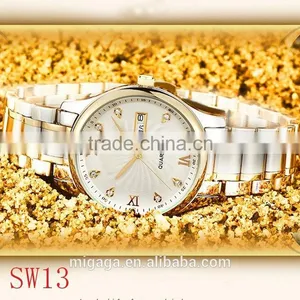 Factory Wholesale Unisex Watch, Best Gift Couple Watches, Stainless Steel Watch for Lover Gift thumbnail-5