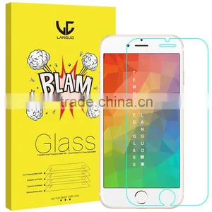 LANGOU Customized 25D 9h 0.26-0.33mm for IPhone 6 Customized Tempered Glass Screen Protector Quality Choice thumbnail-3