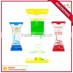 New Arrival Liquid Bubble Drop Motion Wheel Zig Zag Desk Toy thumbnail-1