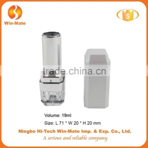 Elegant New ABS Silver Empty Lipstick Container thumbnail-1