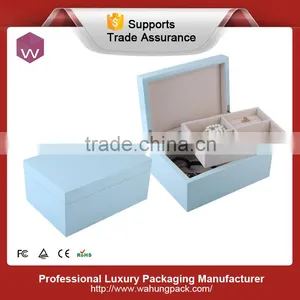 Black Fashion Piano Lacquer Wood Jewel Box thumbnail-5