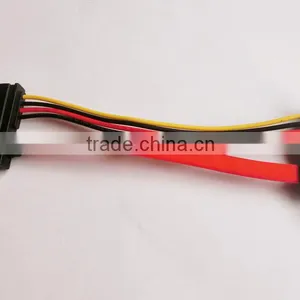Low Price Sata 7+15 Female to Male Angled Cable thumbnail-1