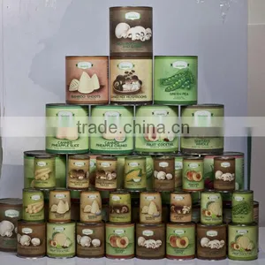 Canned Fresh Button Mushroom in Can thumbnail-1