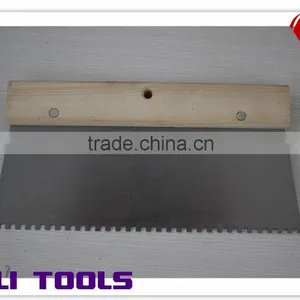 Teeth Blade Tools / Carbon Steel Blade Scraper With Wooden Handle thumbnail-6