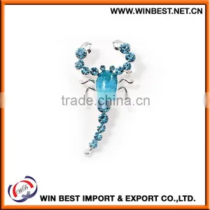 China Supplier Cheap Rhinestone Wedding Brooches thumbnail-4