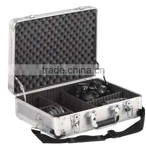 Aluminium Silver Camera Case With Foam Insert thumbnail-3