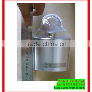 Design Custom 8oz Stainless Steel Hip Flask thumbnail-1