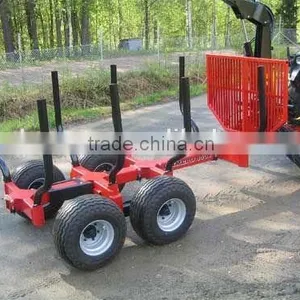 5 Tons Log Trailers With Grapple With Cheaper Prices thumbnail-5