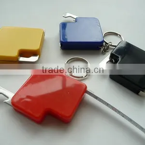 Promotion Pocket Colorful and Cute 1m Mini Steel Tape Measure thumbnail-1