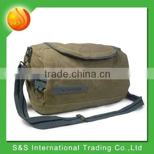 Fashion Style High Quality Durable Travel Sports Round Canvas Duffel Bag thumbnail-1