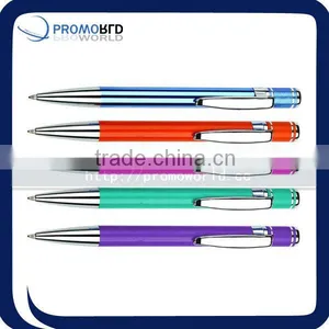 Box Packed Metal Pen Metal Spring Pen Clip Metalball Pen Shinny thumbnail-1