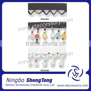 Fashion Jewelry Wedding Decoration Acrylic Beaded Trimming thumbnail-1