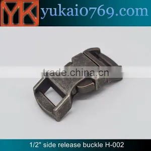 Yukai High Quality 1/2' Metal Bag Belt Buckle 13mm Belt Buckle in Zinc Alloy thumbnail-1