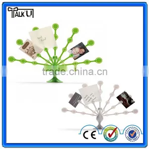 Interesting Peacock Name Card and Memo Card Holder, Office Desk Peacock Note Card Holder ID Card Holder thumbnail-3