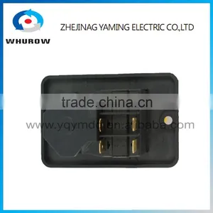 Ignition Momentary Press Push Button Switch YCZ4-A Emergency Stop 7 Pin IP55 Protective Cover On Off Red Green Sign Brass Feet thumbnail-5